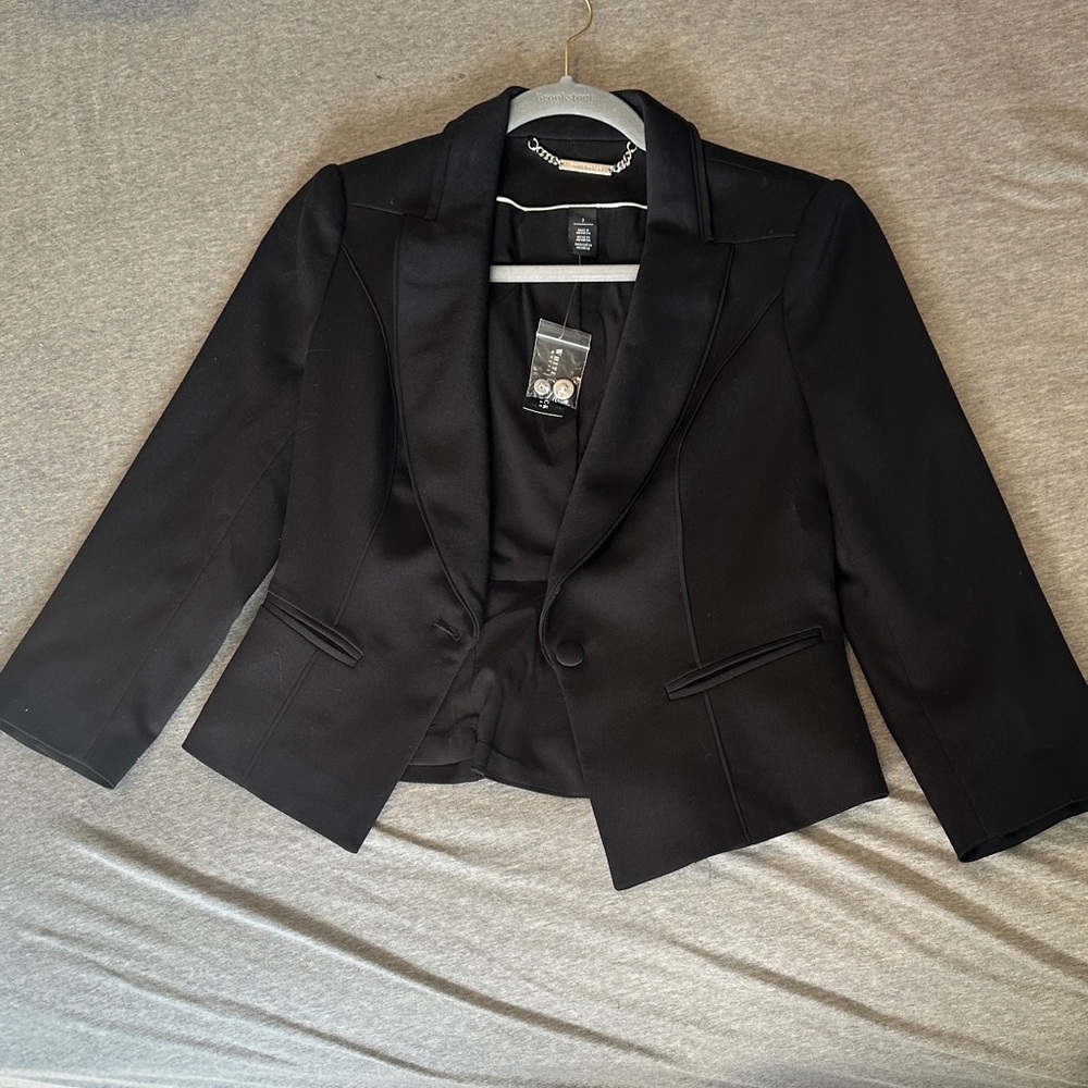 White House Black Market Black Women's Blazer